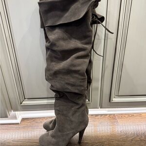 Bakers Charcoal Over-the-Knee Boots